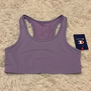 Champion salty purple sports bra size 16 XL NWT